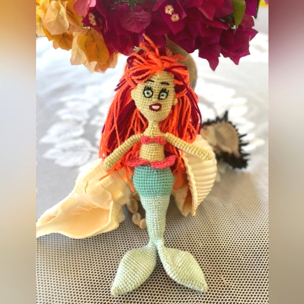 Crochet Mermaid Doll